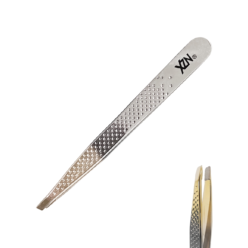 P04700 PINZA P/DEP XZN P/DORADA PUNTA OBLICUA